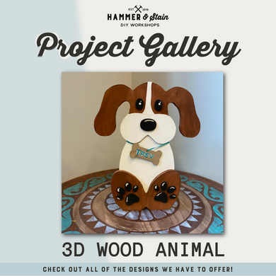 3D Wood Animal