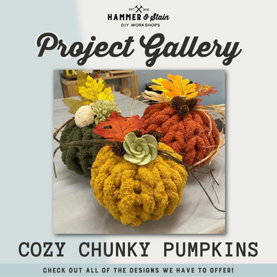 Cozy Chunky Pumpkins