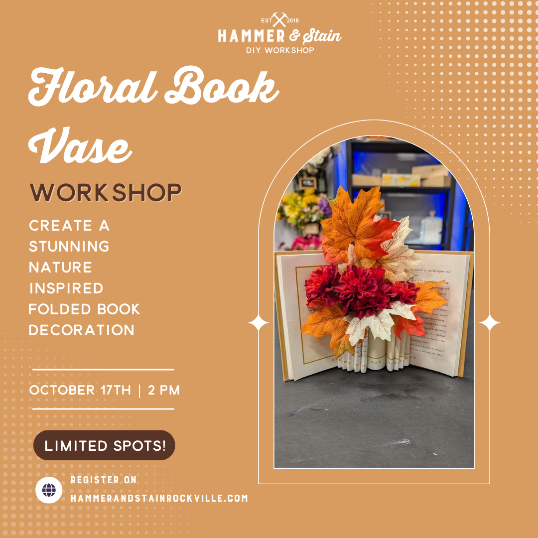 10.17.2026 (2pm)- Fall Book Vase
