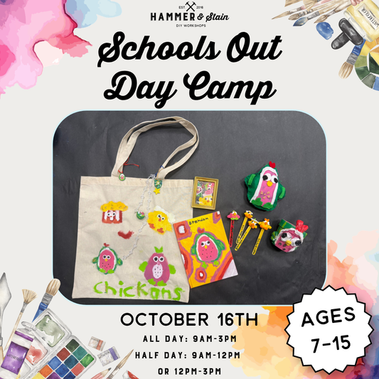 10.16.2026 (9am)- School's Out Day Camp