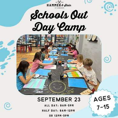 09.23.2025 (9am)- School's Out Day Camp