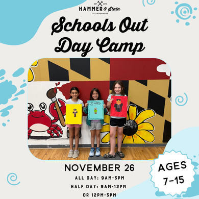 11.26.2025 (9am)- School's Out Day Camp