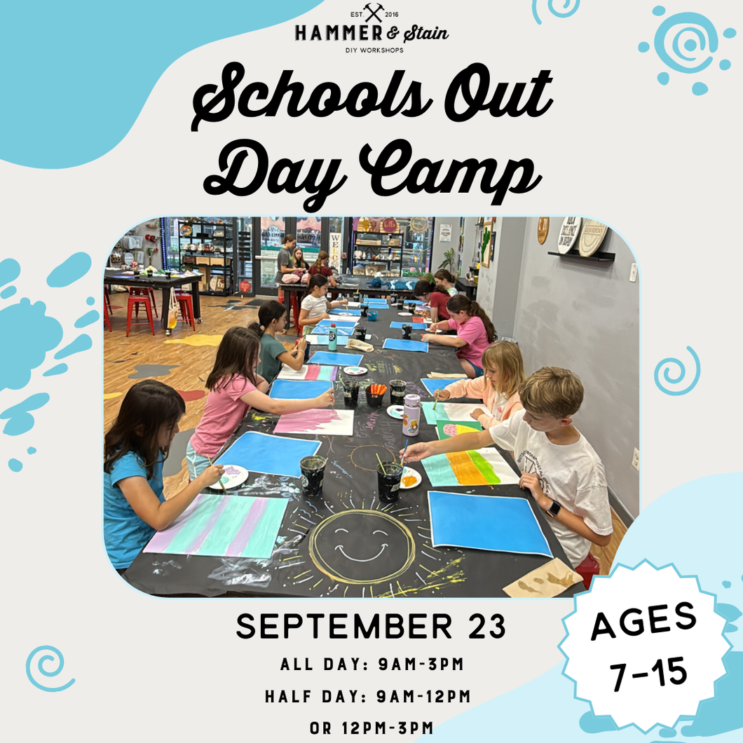 09.23.2025 (9am)- School's Out Day Camp