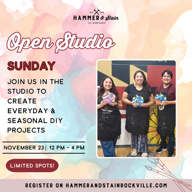 11.23.2025 (12pm) - Open Studio Sunday