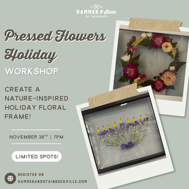 11.26.2025 (7pm)- Pressed Flowers Holiday Frame