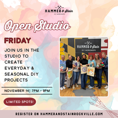 11.14.2025 (7pm) - Open Studio Friday