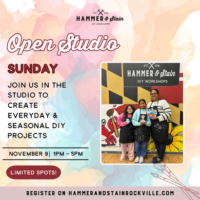 11.09.2025 (1pm) - Open Studio Sunday