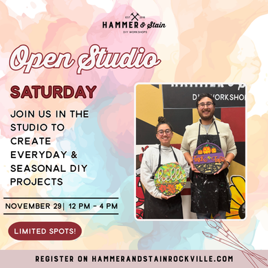 11.29.2025 (12pm)- Open Studio Saturday