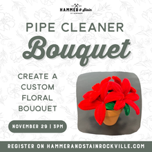 11.29.2025 (3pm)- Pipe Cleaner Bouquet