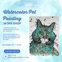 11.16.2025 (12pm)- Watercolor Pet Portrait