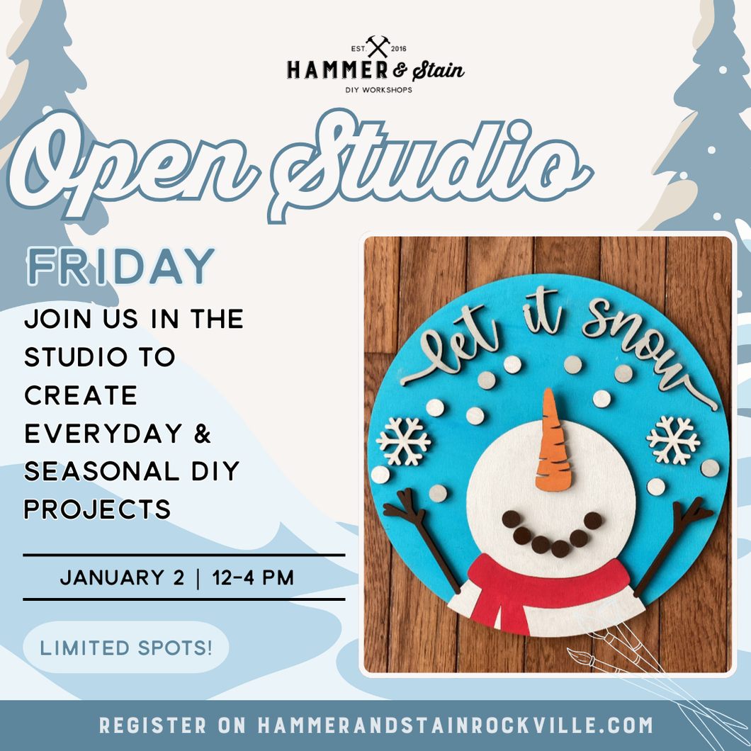 01.02.2026 (12pm)- Open Studio Friday