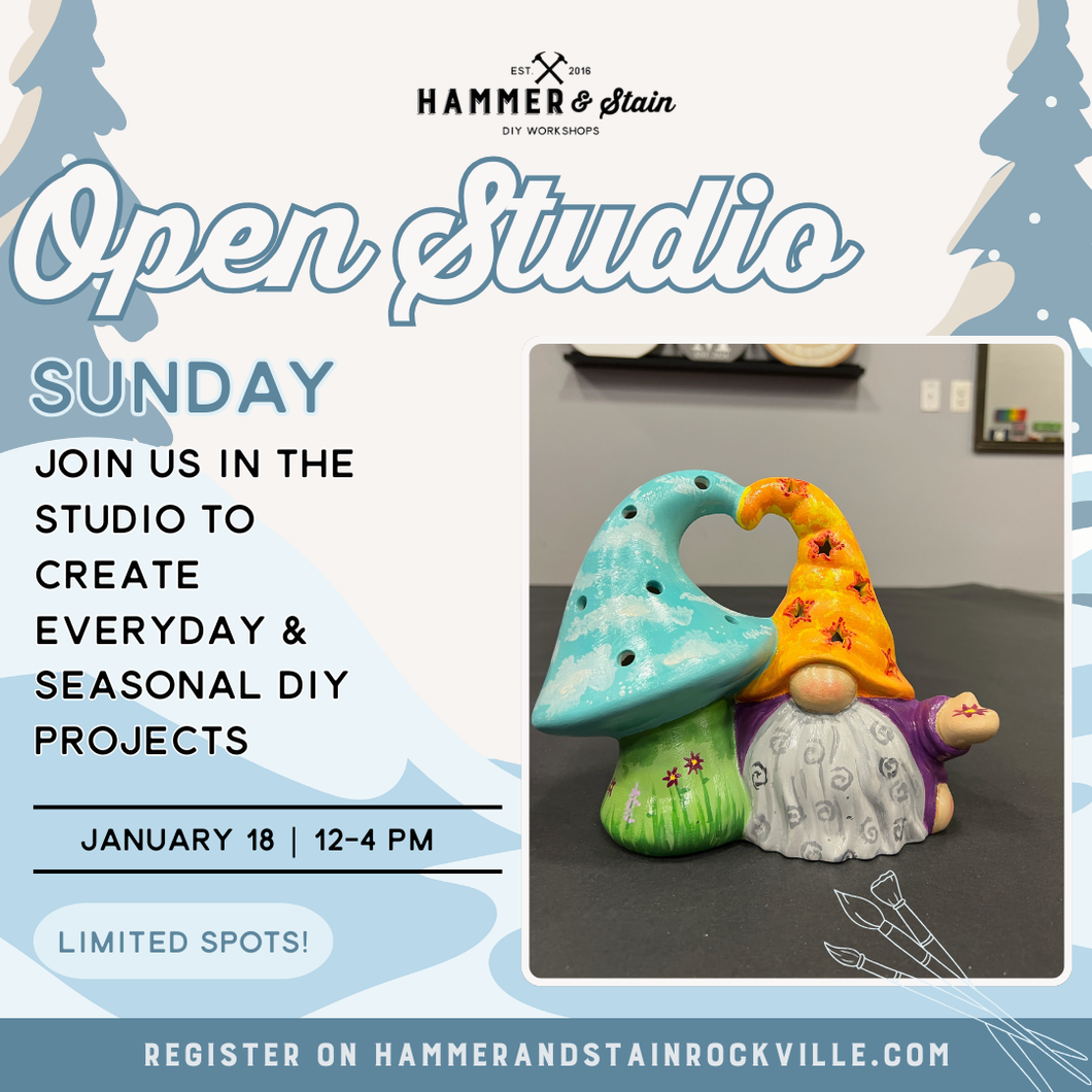 01.18.2026 (12pm)- Open Studio Sunday