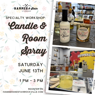 06.13.2026 (1pm)- Candle & Room Spray