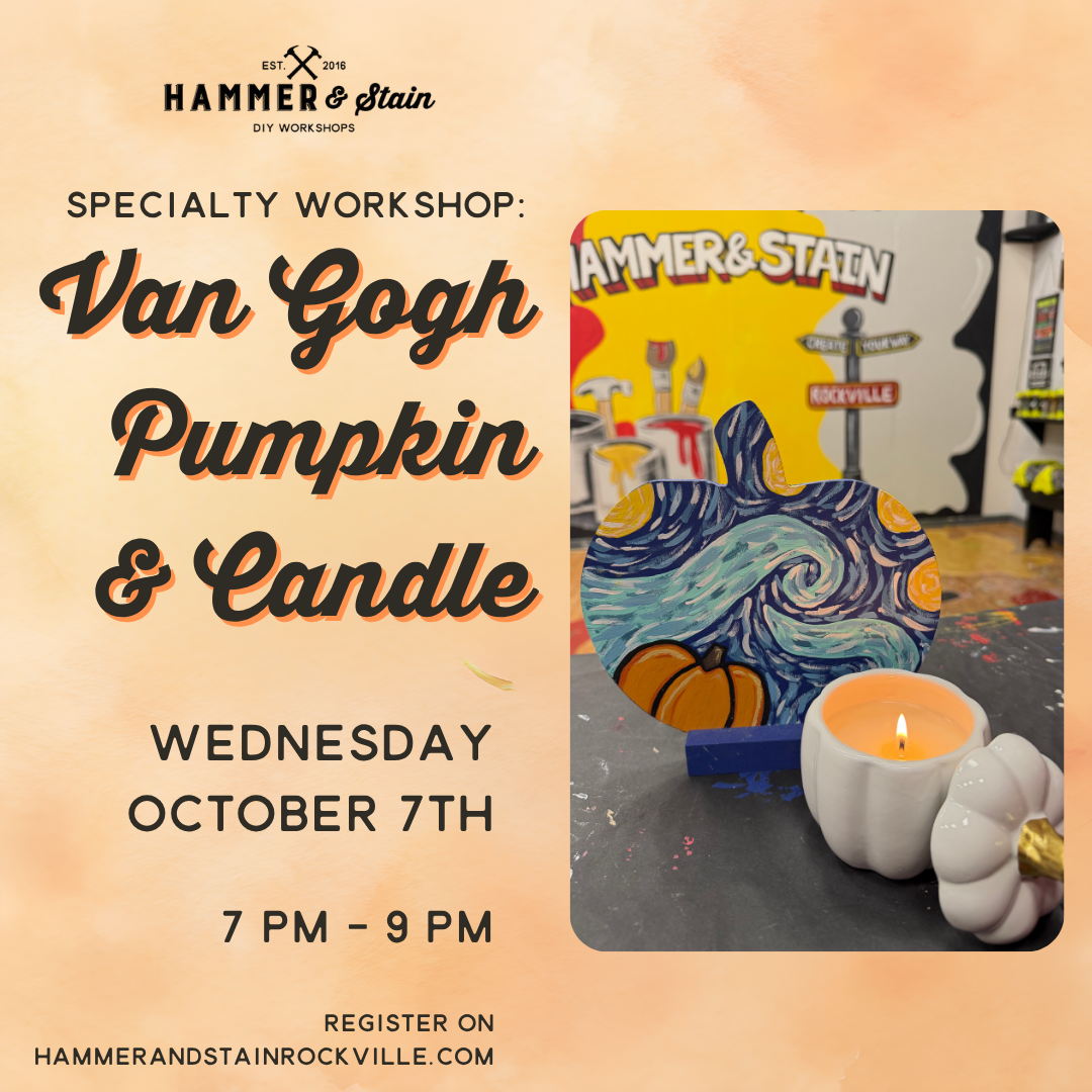 10.07.2026 (7pm)- Van Gogh Pumpkins & Candles