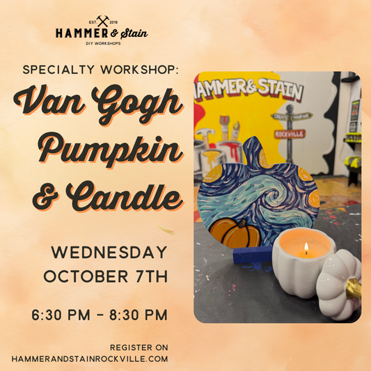 10.07.2026 (6:30pm)- Van Gogh Pumpkins & Candles