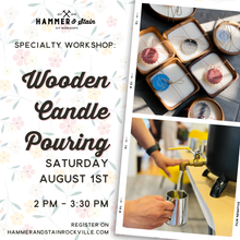 08.01.2026 (2pm)- Wooden Candle Pouring