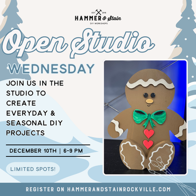 12.10.2025 (6pm)- Open Studio Wednesday