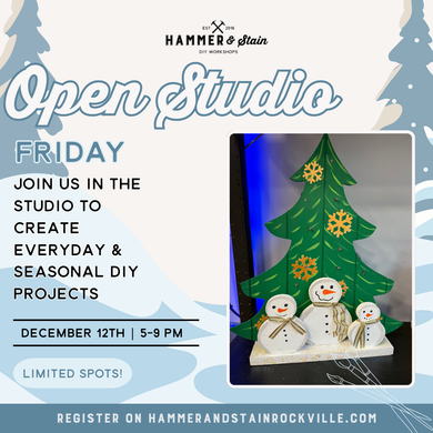 12.12.2025 (5pm)- Open Studio Friday