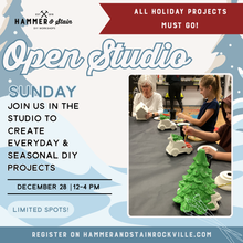12.28.2025 (12pm)- Open Studio Sunday