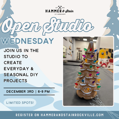 12.03.2025 (6pm)- Open Studio Wednesday