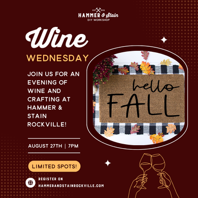 08.27.2025 (7pm)- Wine Wednesday: Fall Doormats