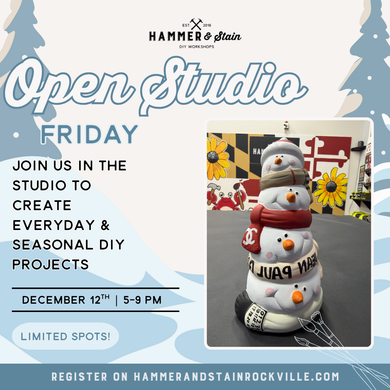 12.12.2025 (5pm)- Open Studio Friday