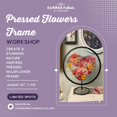 08.28.2025 (7pm) - Pressed Wildflower Frame