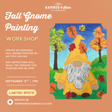 09.12.2025 (7pm)- Fall Gnome Painting