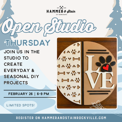 02.26.2026 (6pm)- Open Studio Thursday