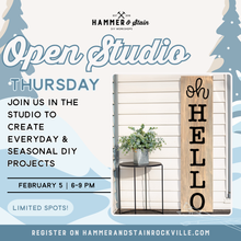 02.05.2026 (6pm)- Open Studio Thursday