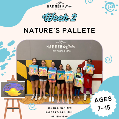 07.14.2025-07.18.2025- Summer Camp: Week 2 Nature's Palette