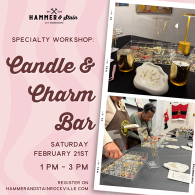 02.21.2026 (1pm)- Candle & Charm Bar