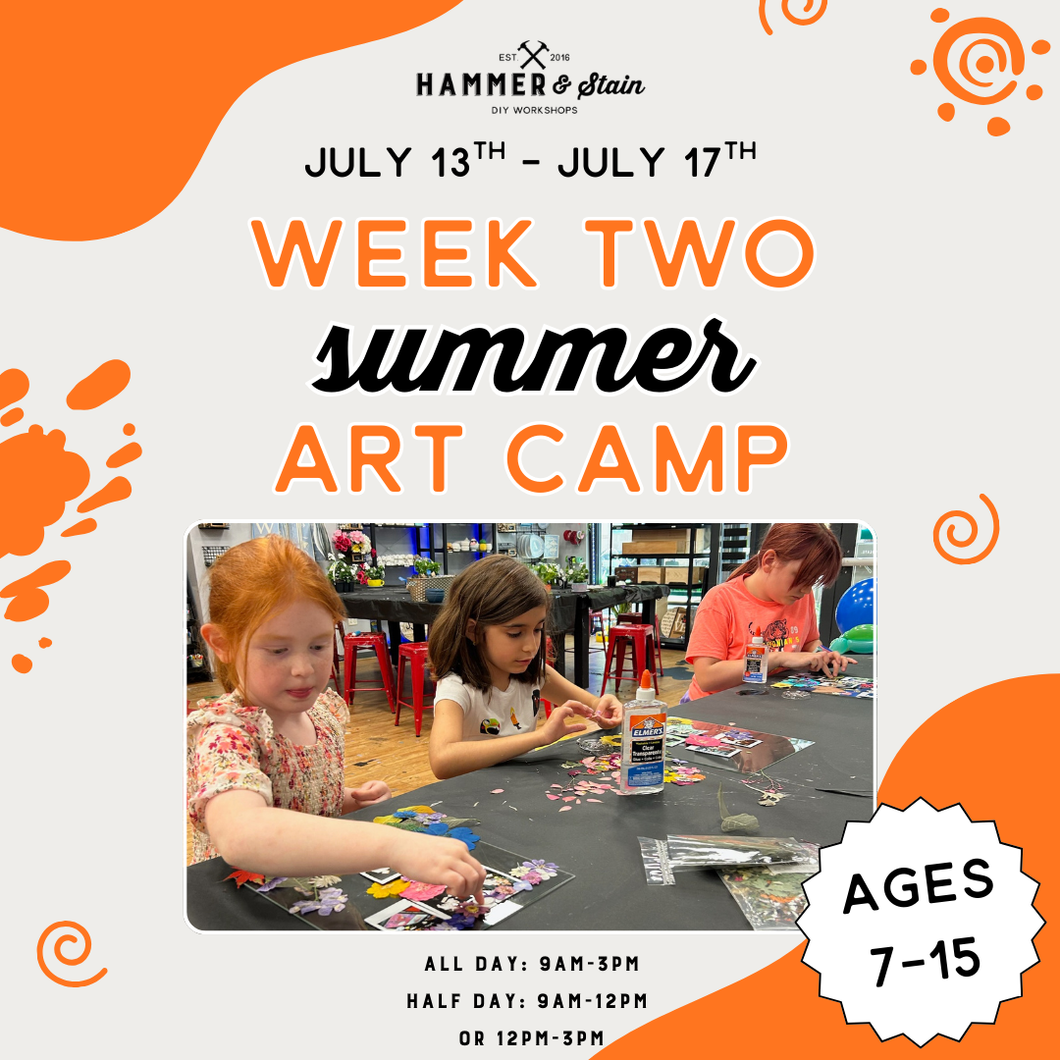 Summer Camp: Week 2 (07.13.2026 - 07.17.2026)