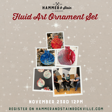 11.23.2025 (12pm)- Fluid Art Ornament Set