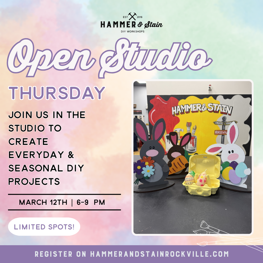 03.12.2026 (6pm)- Open Studio Thursday