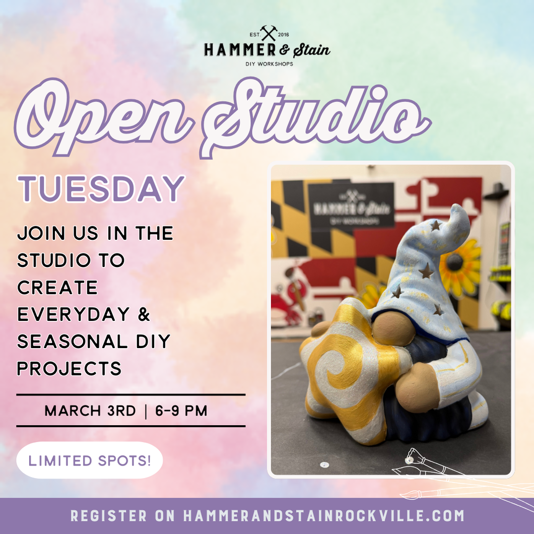 03.03.2026 (6pm)- Open Studio Tuesday