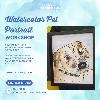 03.14.2026 (1pm)- Watercolor Pet Portrait