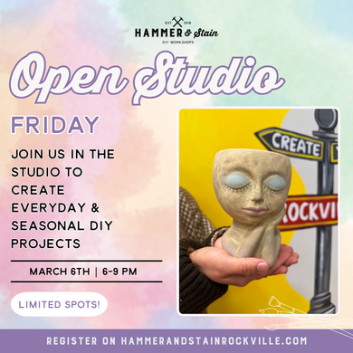 03.06.2026 (6pm)- Open Studio Friday