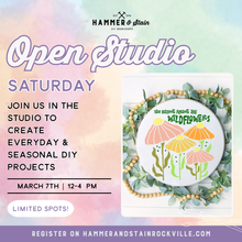 03.07.2026 (12pm)- Open Studio Saturday