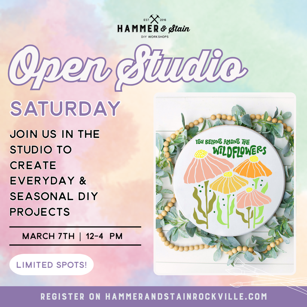 03.07.2026 (12pm)- Open Studio Saturday