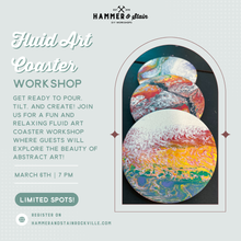 03.06.2026 (7pm)- Fluid Art Coaster Set