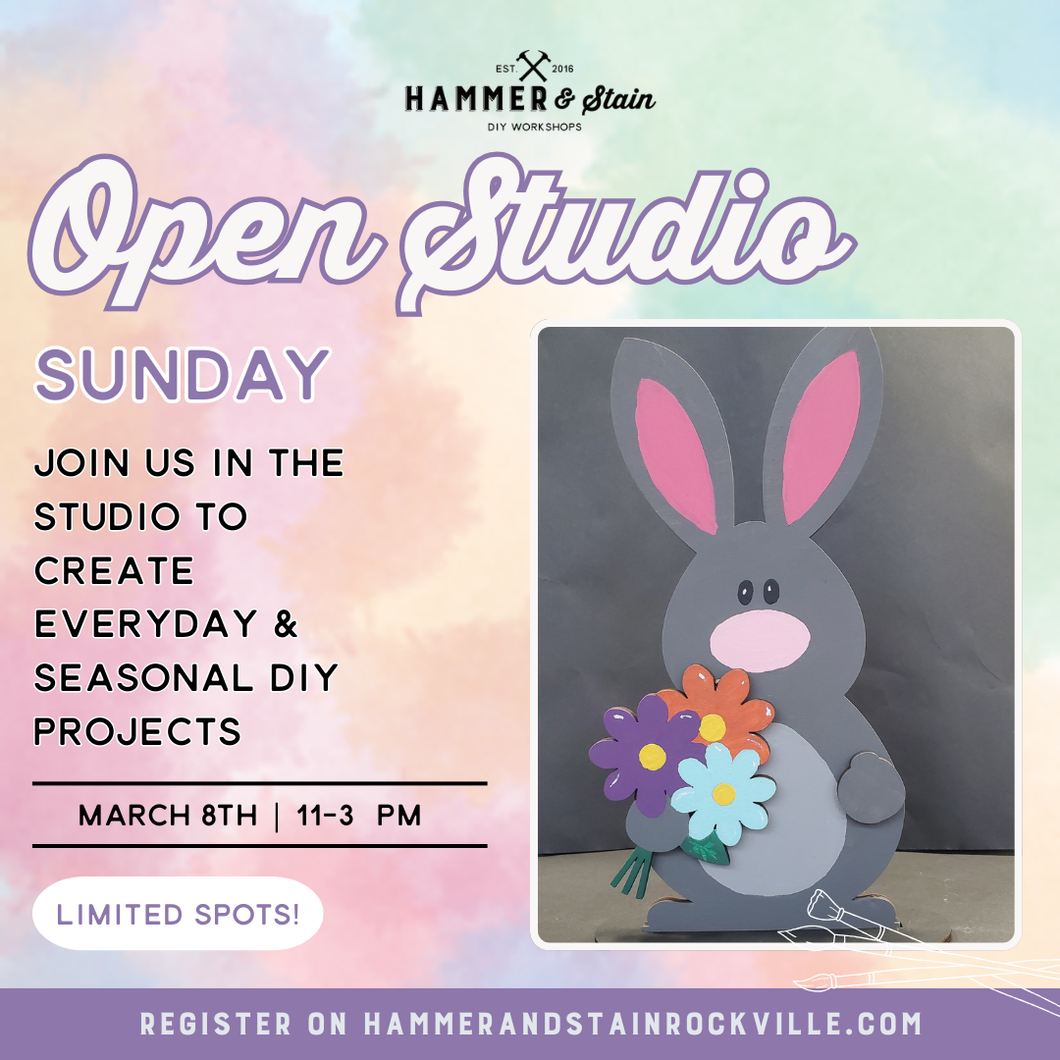 03.08.2026 (11am)- Open Studio Sunday