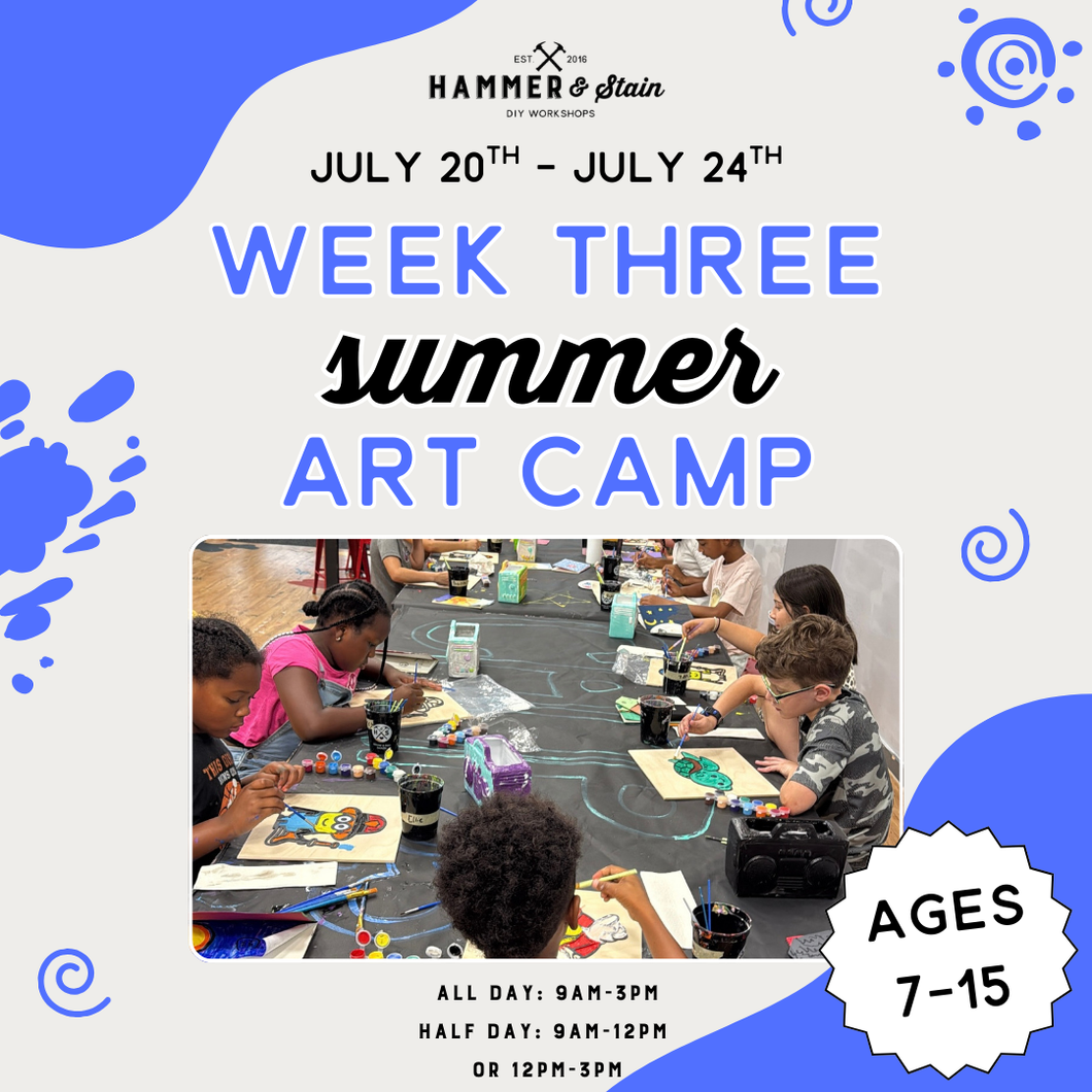 Summer Camp: Week 3 (07.20.2026 - 07.24.2026)