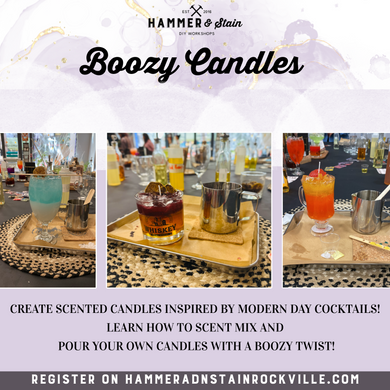 05.17.2025 (5pm) - Boozy Candle Workshop