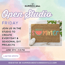 06.12.2026 (5pm)- Open Studio Friday