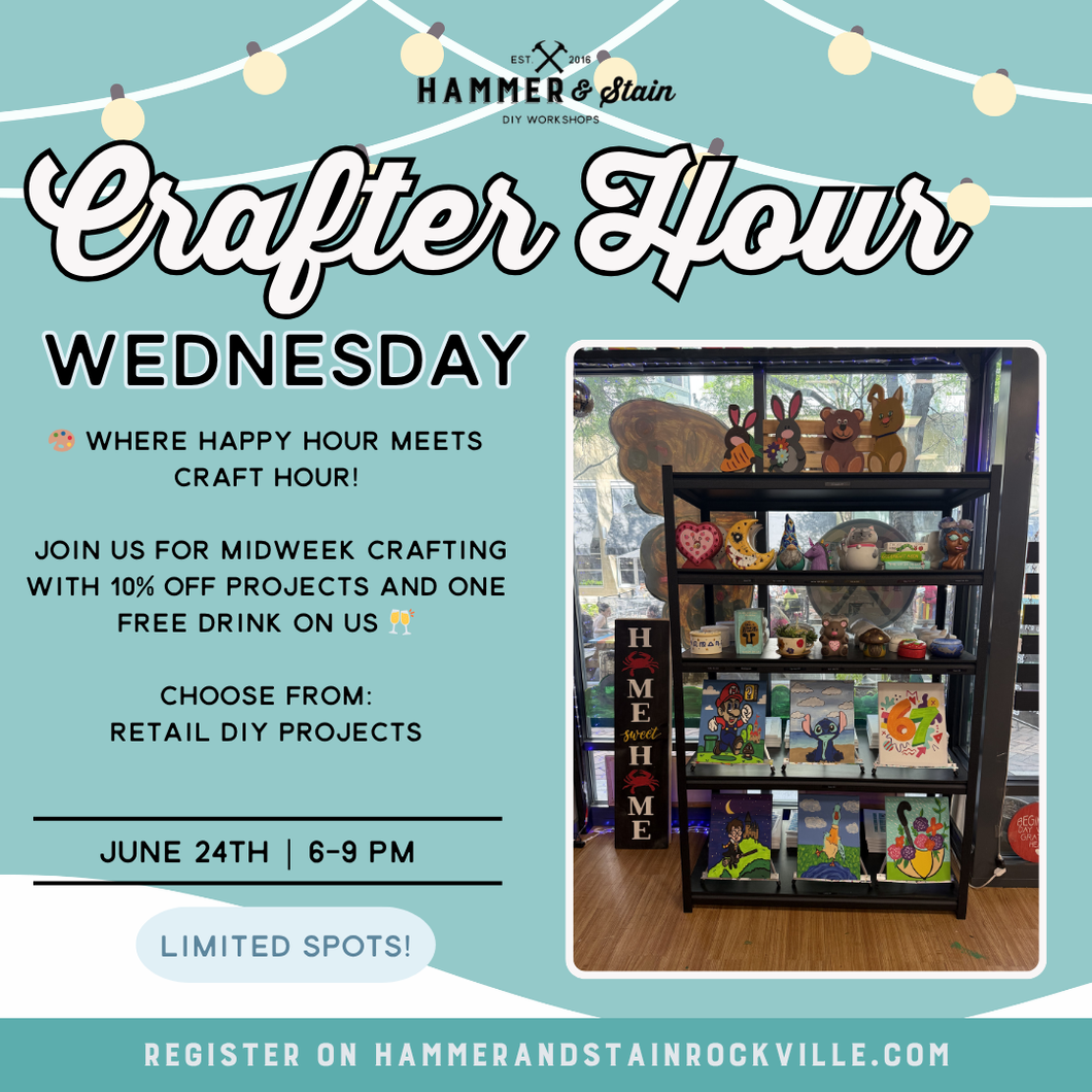 06.24.2026 (6pm)- Crafter Hour Wednesday