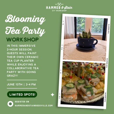 06.13.2026 (2pm)- Blooming Tea Pots & Tea Party