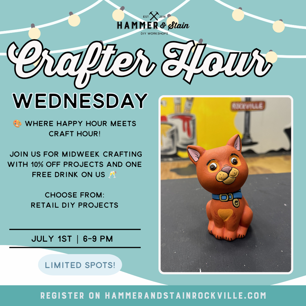 07.01.2026 (6pm)- Crafter Hour Wednesday
