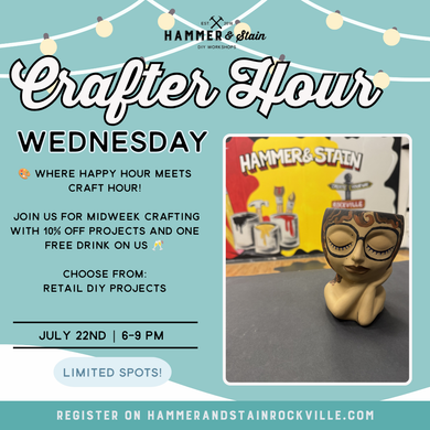 07.22.2026 (6pm)- Crafter Hour Wednesday