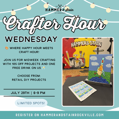 07.29.2026 (6pm)- Crafter Hour Wednesday